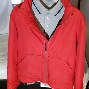 American Living flight bomber radiant red